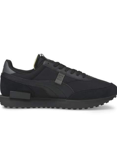 Puma Future rider play on sneakers in puma black-puma black - view 1