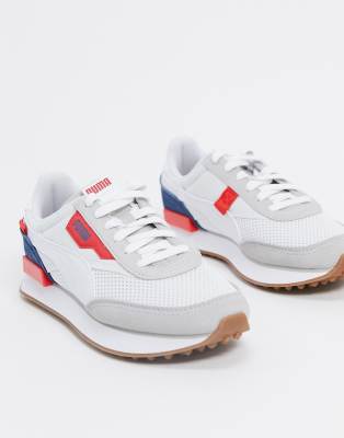 Puma Future Rider Play Stream On In White Asos