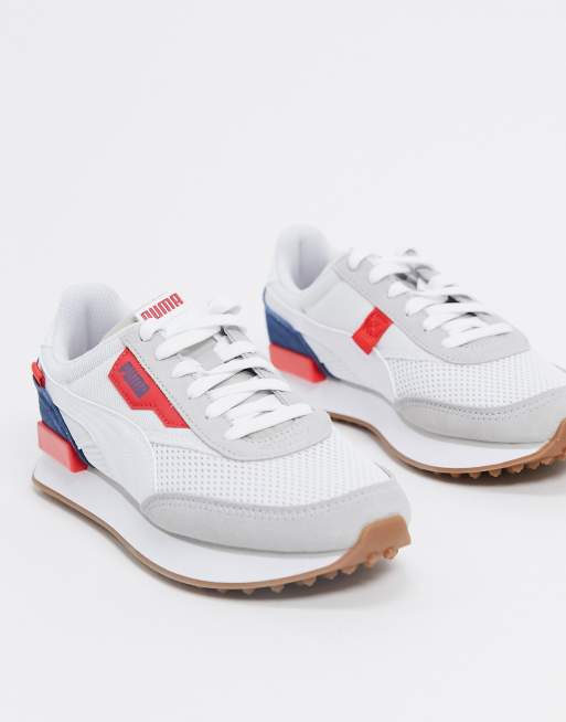 Puma Future Rider Play Stream On in white ASOS