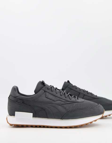 Puma Future Rider Premium trainers in black - view 1