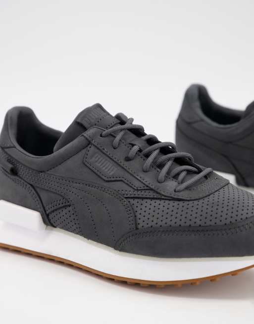 Puma Future Rider Prm Trainers In Black Asos