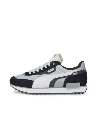 Puma Future Rider Sneakers In Black And Gray Modesens