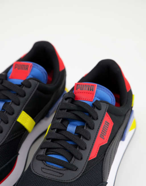 Puma red shop blue yellow