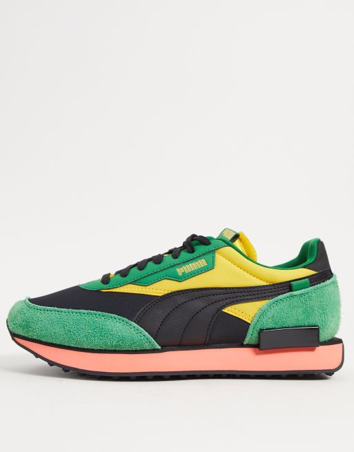 Puma sneakers dames groen hot sale