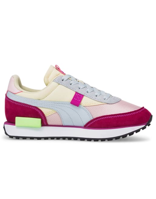 Puma pink blue outlet shoes