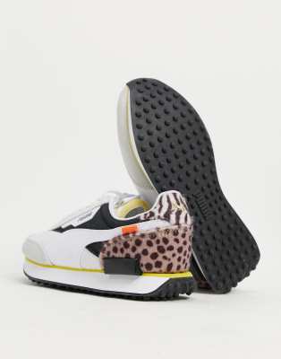 puma animal print sneakers