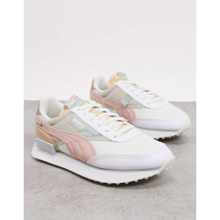 Basket puma sale femme rose pale