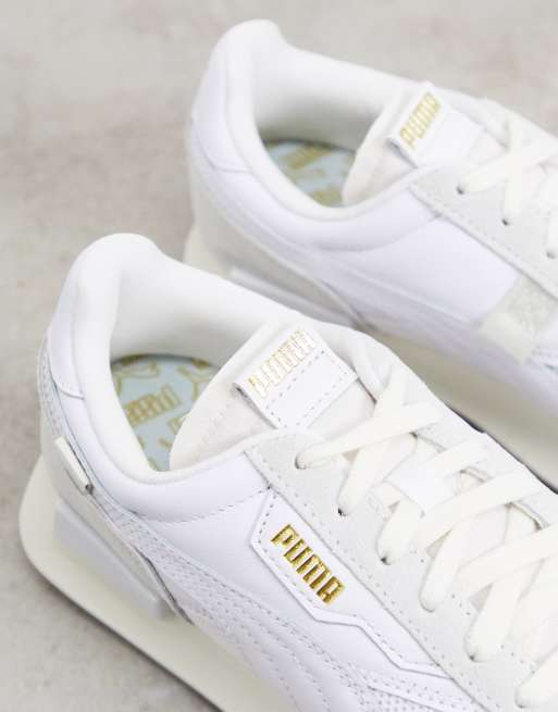 Cream on sale puma trainers