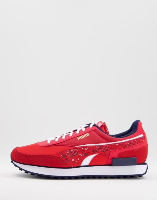 Puma homme outlet rouge