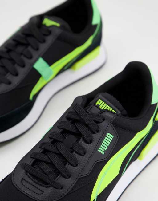 Green and black clearance pumas