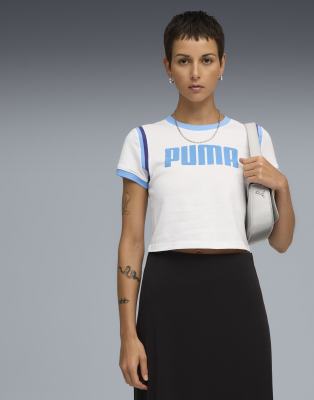 Puma Future.puma.archive graphic baby t-shirt in puma white - view 1