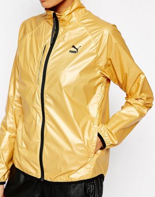 puma jacket gold