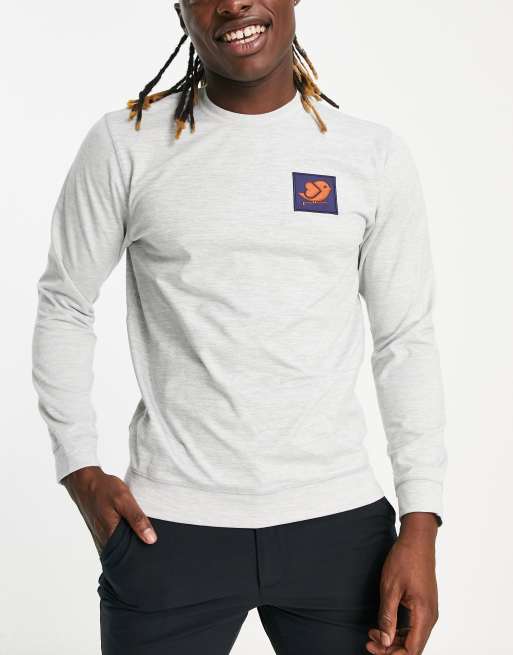 Puma Golf Cloudspun Love Golf crewneck sweatshirt in grey heather