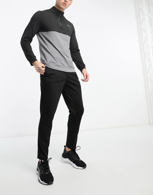 Puma joggers hotsell mens quarter zip