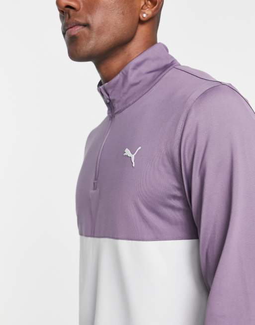 Puma men's hotsell quarter-zip golf pullover