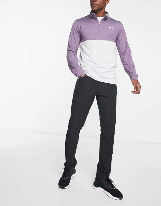 Puma purple golf outlet shirt