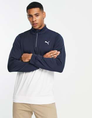 Felpa puma blu e bianca cheap