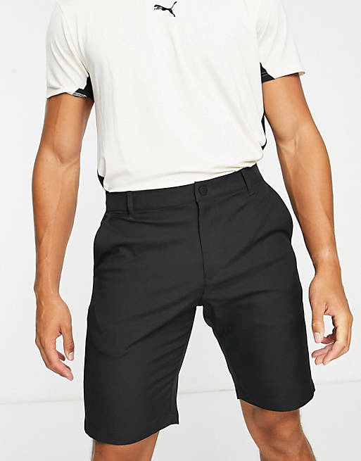 Puma Golf Jackpot shorts in black | ASOS