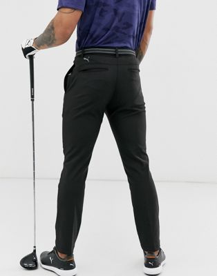 Puma Golf pants in black | ASOS