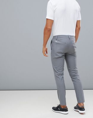 Puma Golf Tailored Tech Pants In Gray 