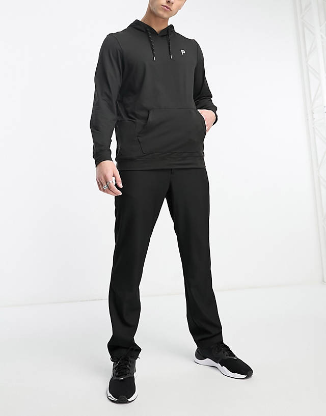 Puma Golf - x ptc logo midweight hoodie in black