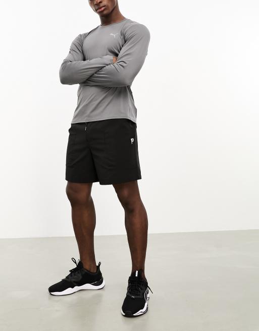 PUMA Golf x PTC vented shorts in black