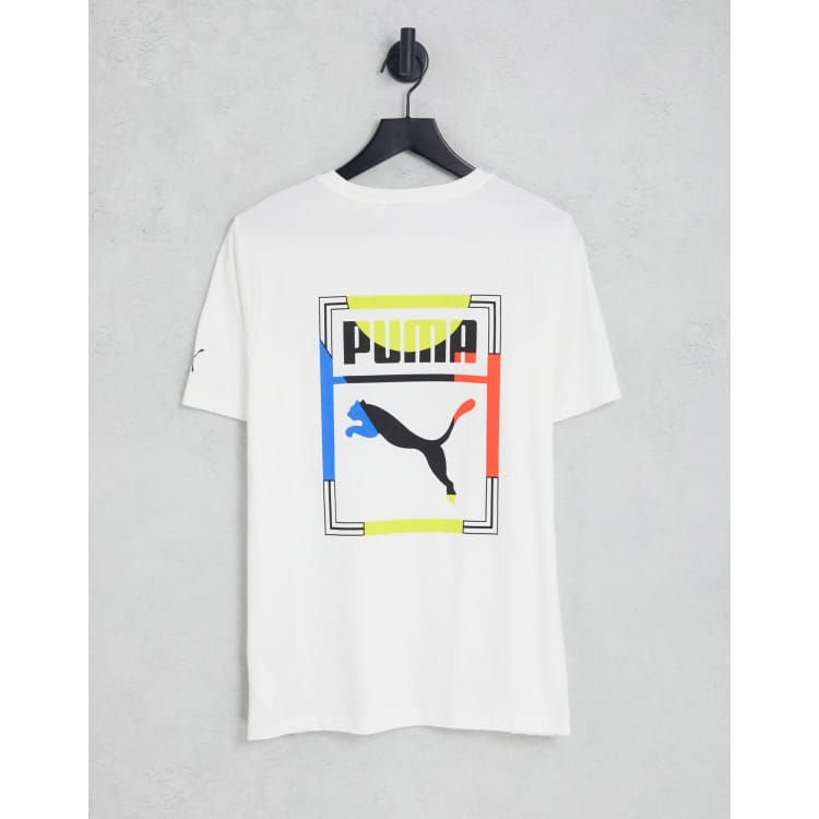 Puma box logo store t shirt