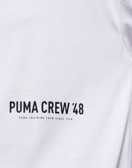 PUMA Graphic oversized training t-shirt in white, 5 of 5