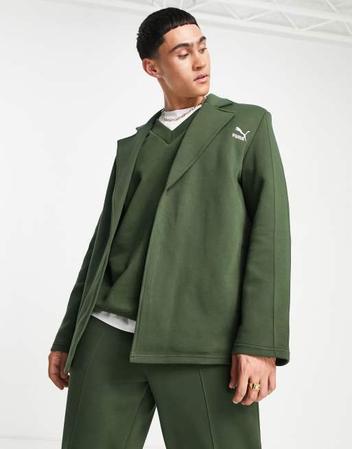 PUMA – Grön kavaj i oversize – Endast hos ASOS