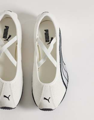 PUMA - H-Street - Ballerines - Ivoire-Blanc