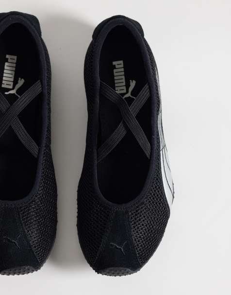 PUMA H-Street ballet flats in black and silver - view 1