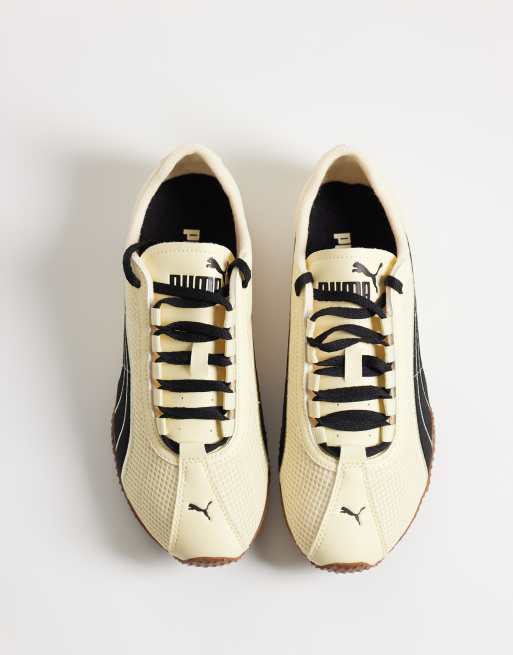 Puma H-Street mesh sneakers in light yellow and black, 2 of 5