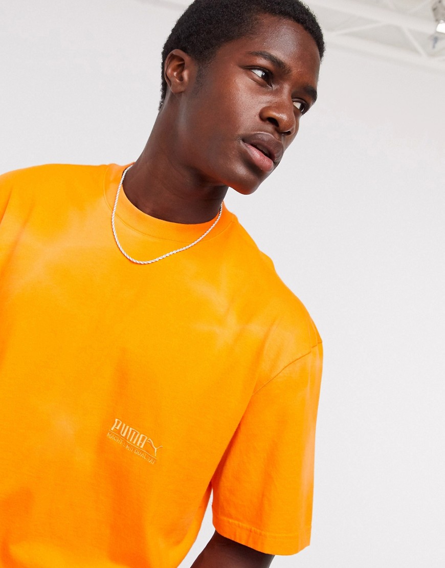 Puma – Heavy Classics – Orange t-shirt