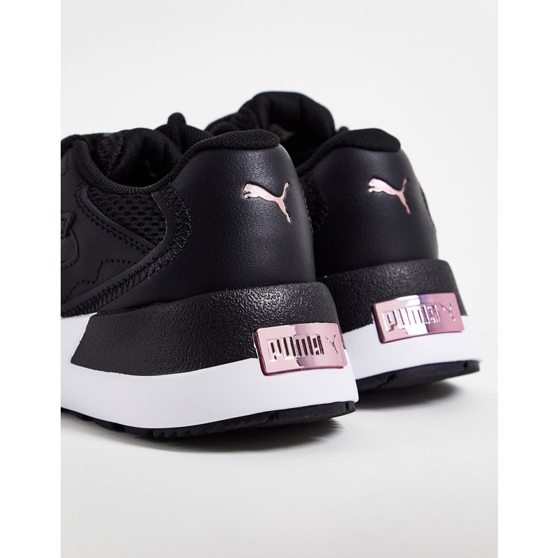 Scarpe Activewear Puma - Hedra - Sneakers nere e rosa