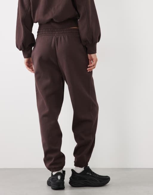 Puma Her fleece pants in brown, 5 of 5