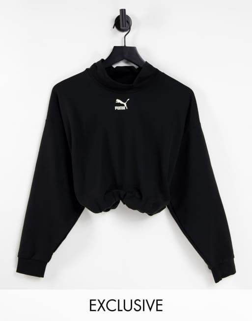 Puma high 2024 neck sweatshirt