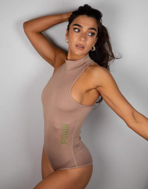 Puma high best sale neck bodysuit