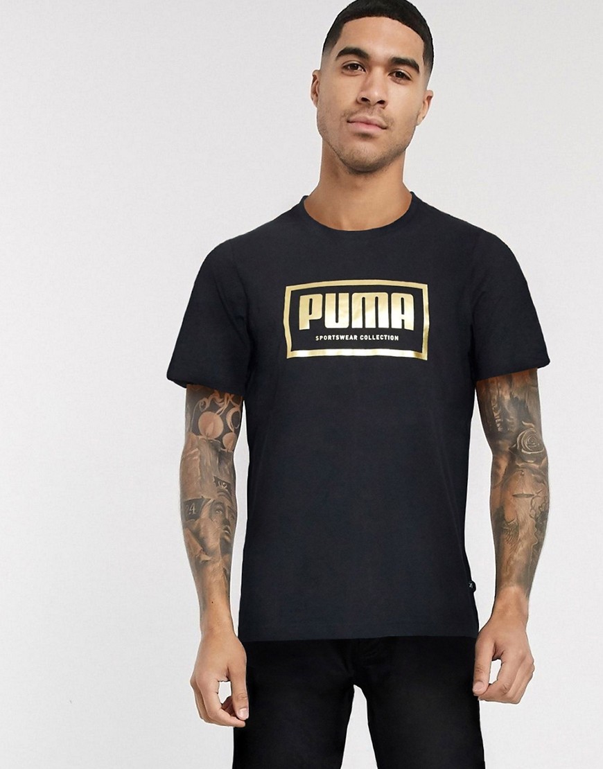 Puma – Holiday – Svart t-shirt