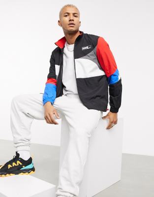 puma colorblock track jacket