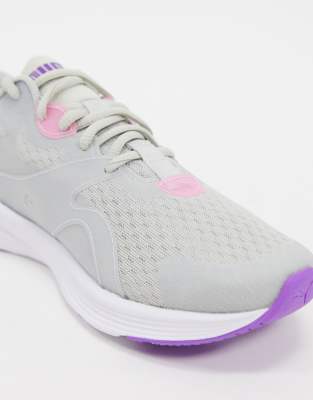 puma hybrid fuego trainers in grey