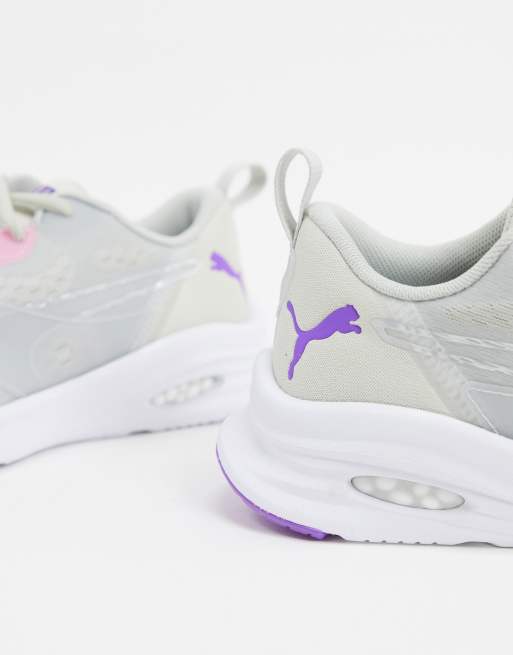 Puma hybrid fuego trainers in grey