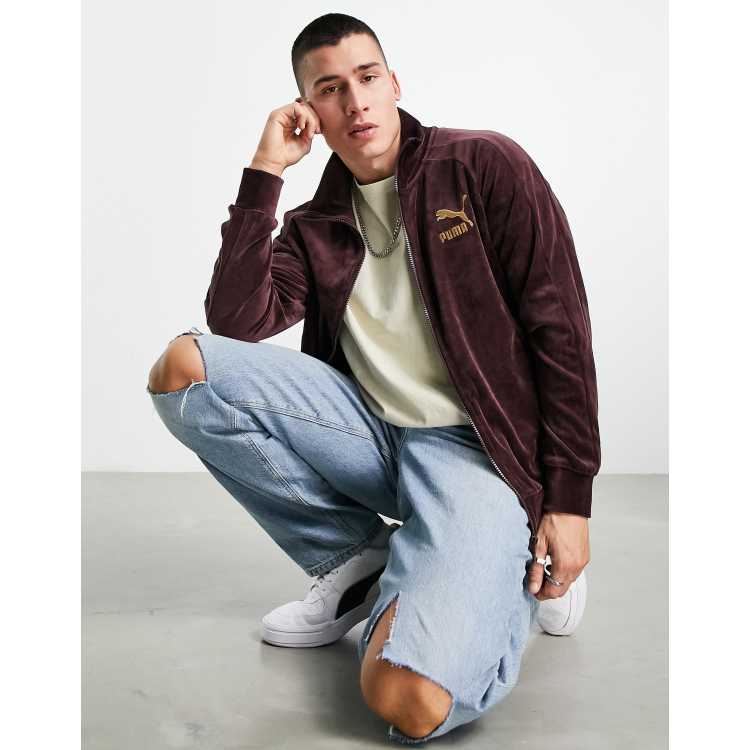 Gold puma jacket sale