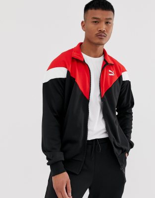 puma color block jacket