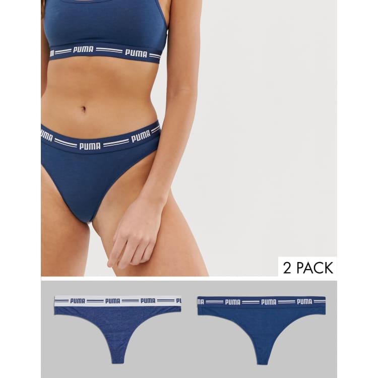 Puma iconic string 2 pack | navy ASOS thong in