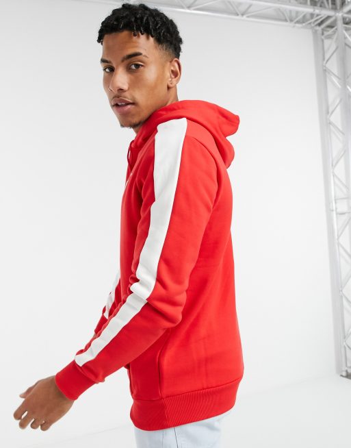 Puma Iconic T7 Hoodie in rood ASOS