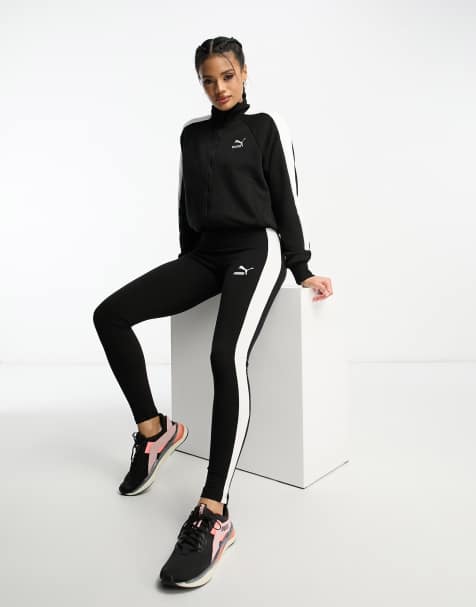 Puma Couture Sport T7 Leggings in Beige