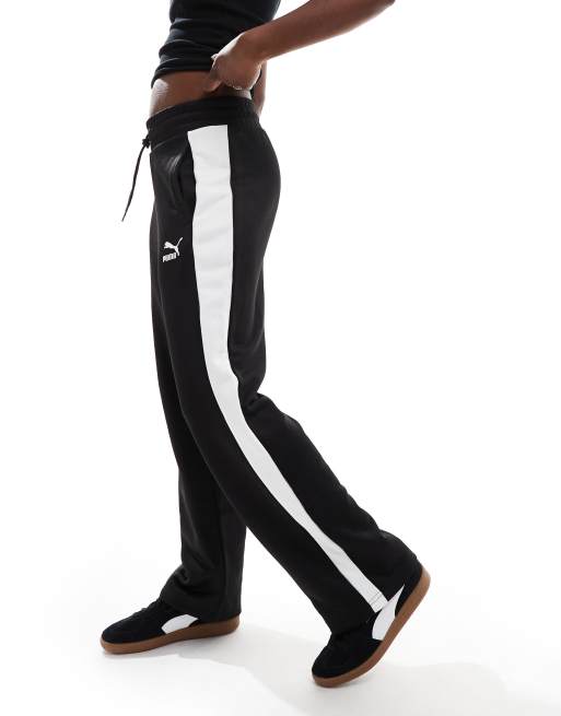 PUMA - Iconic T7 - Pantalon de survêtement droit - Noir
