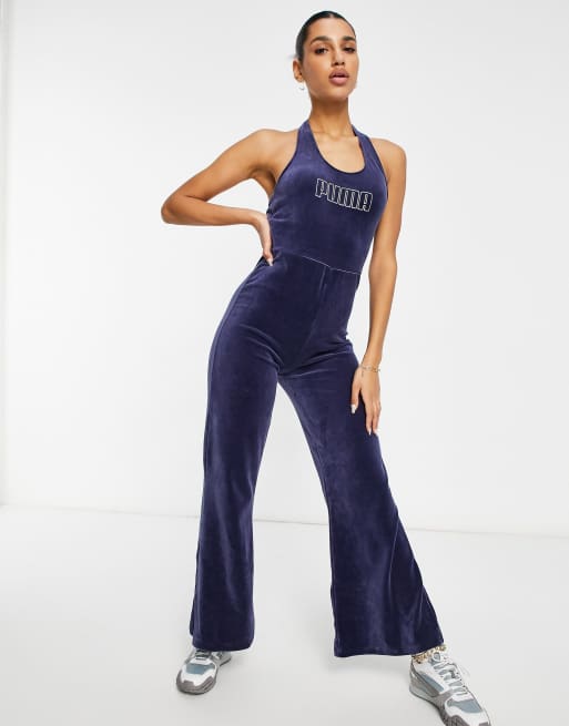 Puma Icons - 2.0 Fashion - Unitard in marineblauw