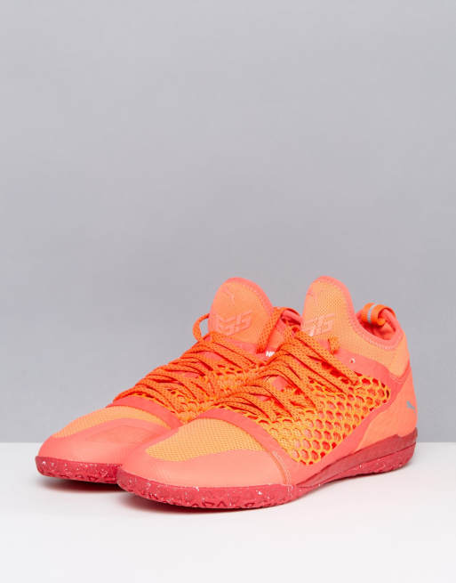 Puma Ignite 365 netfit astro turf Football boots in orange 10447301