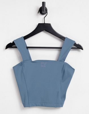 Puma Infuse chunky strap top in blue